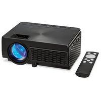 GPX - PJ300VP LED Projector with Bluetooth, Screen Included - Black