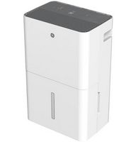 GE - 22-Pint Energy Star Portable Dehumidifier with Smart Dry for Damp Spaces - White