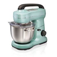 Hamilton Beach - 300 Watt 7 Speed Stand Mixer - Aqua