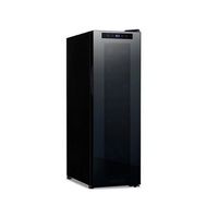 NewAir - 12-Bottle Wine Cooler with Mirrored Double-Layer Tempered Glass Door & Compressor Coolin...