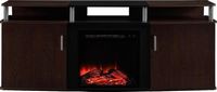 Ameriwood Home - Carson Electric Fireplace TV Console - Cherry