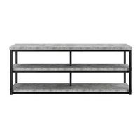 Ameriwood Home - Ashlar TV Stand for TVs up to 65&quot; - Light Concrete