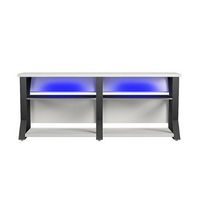 Ntense - Genesis Gaming TV Stand for TVs up to 70&quot; - White