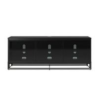 Alphason - 68&quot; Media Console for TVs up to 77&quot; - Black