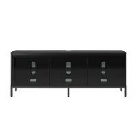 Alphason - 68&quot; Media Console for TVs up to 77&quot; - Black