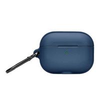 Insignia™ - Silicone Case for Apple AirPods Pro (2nd generation) (USB-C and Lightning) - Blue