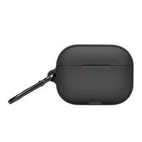 Insignia™ - Silicone Case for Apple AirPods Pro (2nd generation) (USB-C and Lightning) - Black