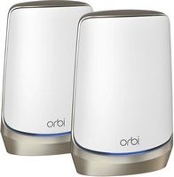 NETGEAR - Orbi 960 Series AXE11000 Quad-Band Mesh Wi-Fi 6E System (2-pack) - White