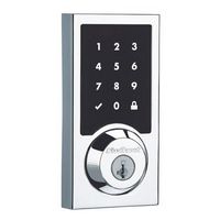 Kwikset - 916 Smart Lock Z-Wave Replacement Deadbolt with App/Touchscreen/Key Access - Polished C...