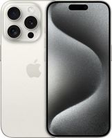 Apple - iPhone 15 Pro 128GB - White Titanium (AT&T)