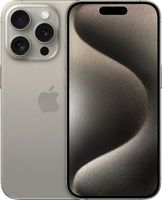 Apple - iPhone 15 Pro 128GB - Natural Titanium (Verizon)