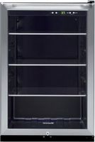 Frigidaire - 4.6 Cu. Ft. 138 12 oz. Can Capacity Beverage Center - Stainless Steel