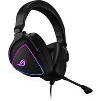ASUS - ROG Delta S Wired Gaming Headset for PC, MAC, Switch, Playstation, and others with AI nois...