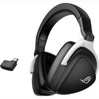 ASUS - ROG Delta S Wireless Over-the-Ear Headphones with AI Noise Cancelation - Black