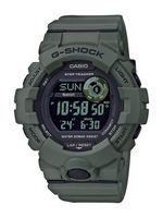 Casio - Men%27s G-Shock Power Trainer with Bluetooth Mobile Link 49mm Watch - Green