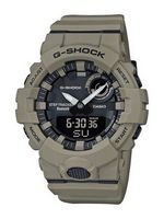 Casio - Men%27s G-Shock Analog-Digital Power Trainer with Bluetooth Mobile Link 49mm Watch - Tan