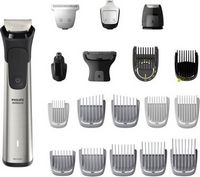 Philips Norelco - Multigroom Series 9000 - 21 Piece Men's Grooming Kit - Silver