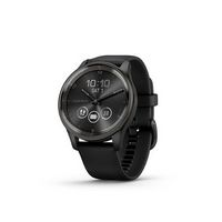 Garmin - v&#237;vomove Trend Hybrid Smartwatch 40 mm Fiber-Reinforced Polymer - Slate Stainless Steel