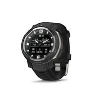 Garmin - Instinct Crossover 45mm Smartwatch Fiber-reinforced Polymer - Black - (2022)