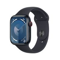 Apple Watch Series 9 (GPS + Cellular) 45mm Midnight Aluminum Case with Midnight Sport Band with B...