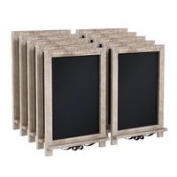 Alamont Home - Canterbury 12&quot;W x 1.88&quot;D x 17&quot;H Magnetic Tabletop Chalkboard (set of 10) - Weather...