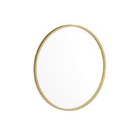 Alamont Home - Julianne 24&quot; Round Wall Mounted Mirror - Gold