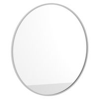 Flash Furniture - Julianne 36&quot; Round Wall Mounted Mirror - Silver