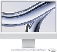 Apple - iMac 24&quot; All-In-One - M3 chip 8-Core - 8GB Memory - 256GB - Silver