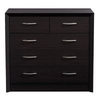 CorLiving - Newport 5 Drawer Dresser - Black
