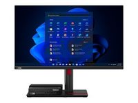 Lenovo - ThinkCentre TIO Flex 27i 27&quot; IPS LCD FHD Monitor (Display Port, HDMI, VGA, USB) - Black