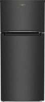 Whirlpool - 16.3 Cu. Ft. Top-Freezer Refrigerator - Black
