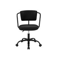 Walker Edison - Modern Office Chair with Arms - Black