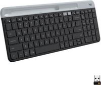 Logitech - K585 Full-size Wireless Scissor Keyboard for Windows, Mac, Chrome, Android with Build-...