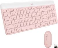 Logitech - MK470 Full-size Wireless Scissor Keyboard and Mouse Bundle for Windows with Quiet clic...