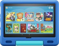 Amazon - Fire 10 Kids – 10.1” Tablet – ages 3-7 (2021) with Wi-Fi 32 GB - Sky Blue