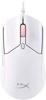 HyperX - Pulsefire Haste 2 Lightweight Wired Optical Gaming Mouse with RGB Lighting - Wired - White