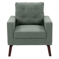 CorLiving - Elwood Tufted Accent Chair - Green