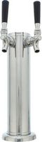 Zephyr - Presrv Double Tap Kit Accessory for PRKB Kegerators - Stainless Steel