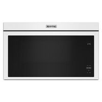 Maytag - 1.1 Cu. Ft. Over-the-Range Microwave with Flush Built-in Design - White