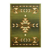 Alamont Home - Lodi Collection Multipurpose Southwestern Style Patterned Indoor Area Rug 5' x 7' ...