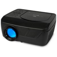 GPX - Mini Projector with Bluetooth & DVD Player - Black