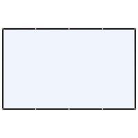 GPX - 130" Indoor Soft Projection Screen - White