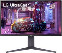 LG - UltraGear 32&quot; LED UHD 1-ms FreeSync Monitor with HDR 10 (DisplayPort, HDMI, USB) - Black