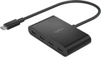 Belkin - Connect USB-C to 4-Port USB-C Hub, Multiport Adapter Dongle with 4 USB-C 3.2 Gen2 Ports ...