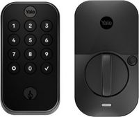 Yale - Assure Lock 2 - Smart Lock Wi-Fi Deadbolt with Push Button Keypad | Key Access - Black Suede