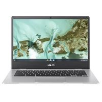 ASUS - CX1 14" FHD Chromebook - Intel Celeron N4500 with 8GB Memory - 64GB eMMC - Transparent Silver