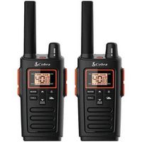 Cobra - 32-Mile, 40-Channel 2-Way Radios (Pair) - Black