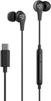 JLab - JBuds Pro USB-C Wired Earbuds - Black
