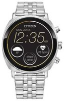 Citizen - CZ Smart 41mm Unisex Stainless Steel Casual Smartwatch with Stainless Steel Bracelet - ...