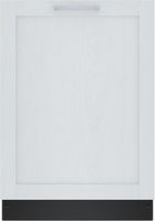 Bosch - 100 Series Plus 24" Top Control Smart Built-In Hybrid Stainless Steel Tub Dishwasher with...